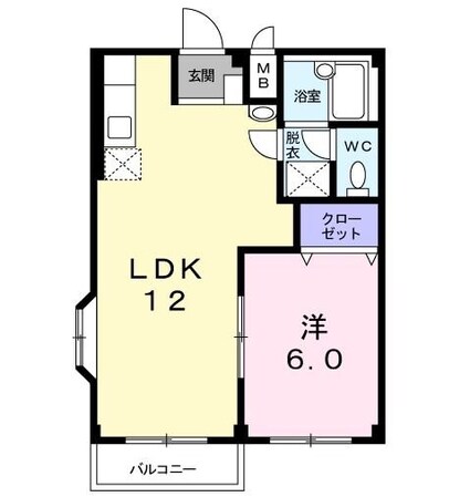 シティーパルの物件間取画像